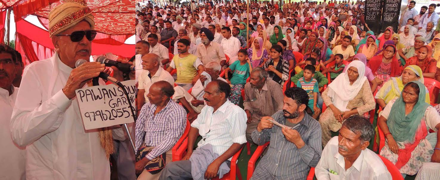 Farooq calls for end to shelling, says border dwellers deserve better deal